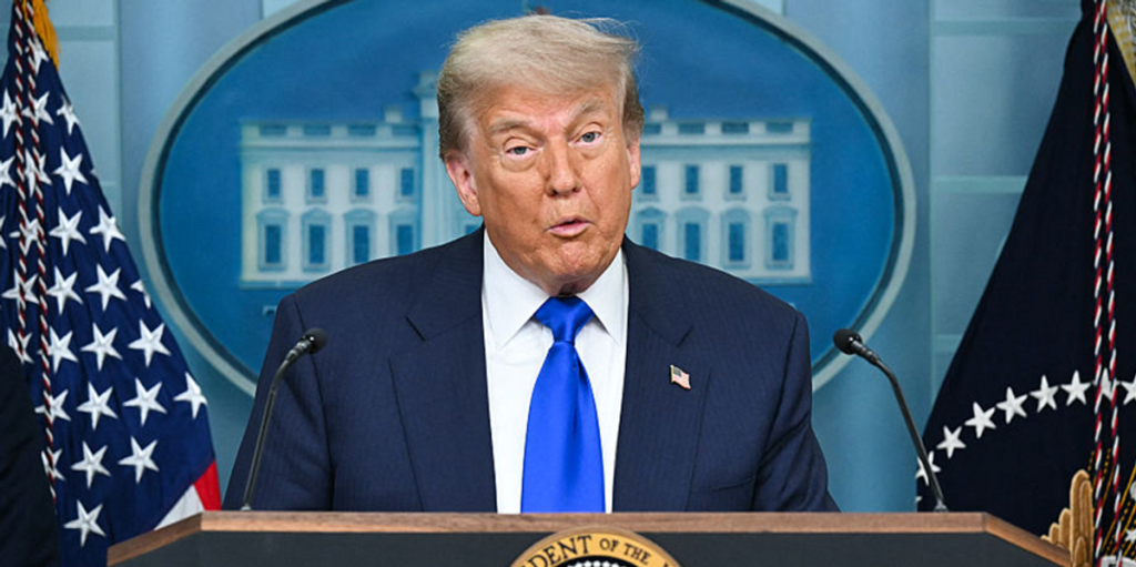 Trump applauds the Supreme Court for weakening Democrats' main advantage