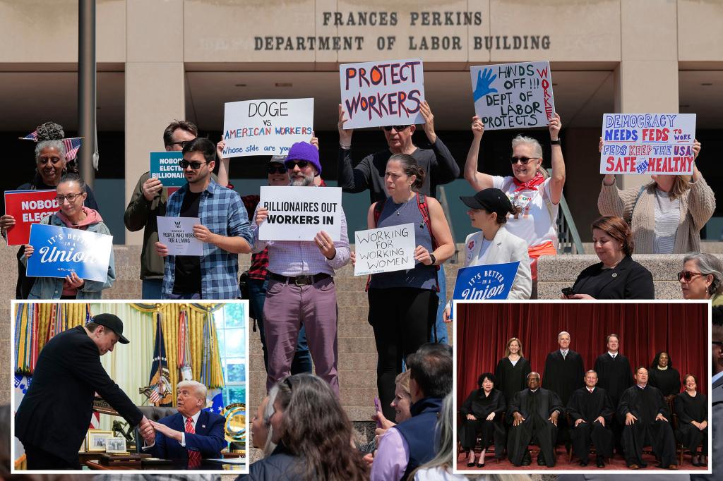 Trump asks the Supreme Court to restart cuts to the federal workforce