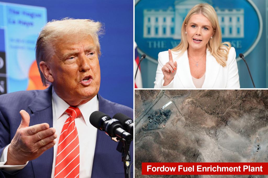 Trump blames Democrats for revealing intelligence findings on Iran attacks.