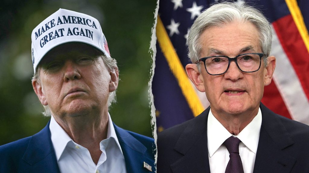 Trump calls Fed Chair Powell 'low IQ' and claims interest rates are excessively high.