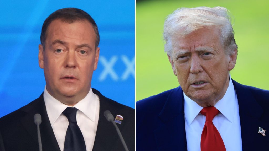 Trump criticizes Medvedev for warning about providing Iran with nuclear warheads
