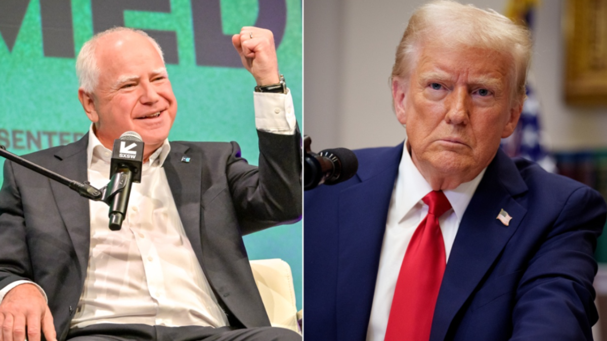 Trump criticizes Walz as a 'sick puppy' and claims Shapiro would have been a stronger choice for the Democratic ticket.