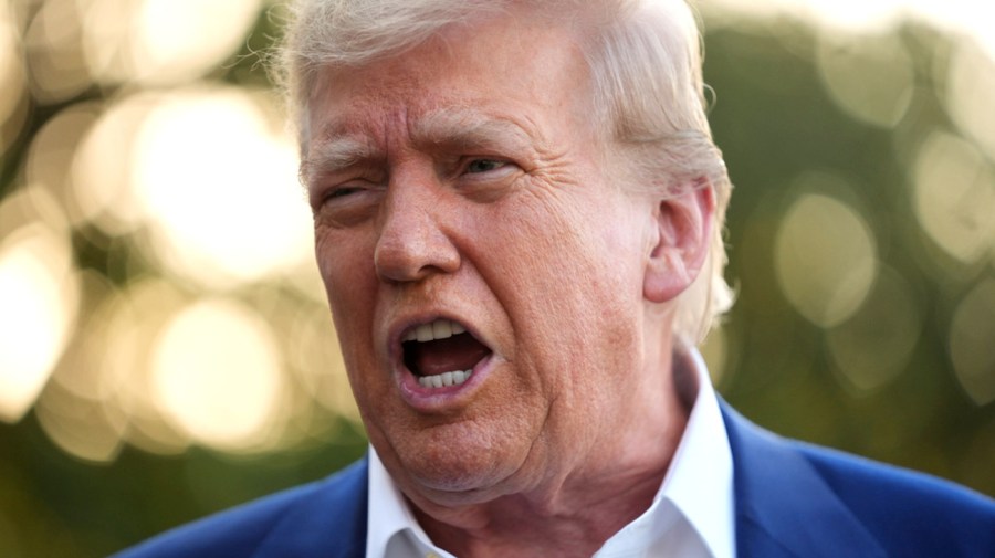 Trump drops an f-bomb on live TV