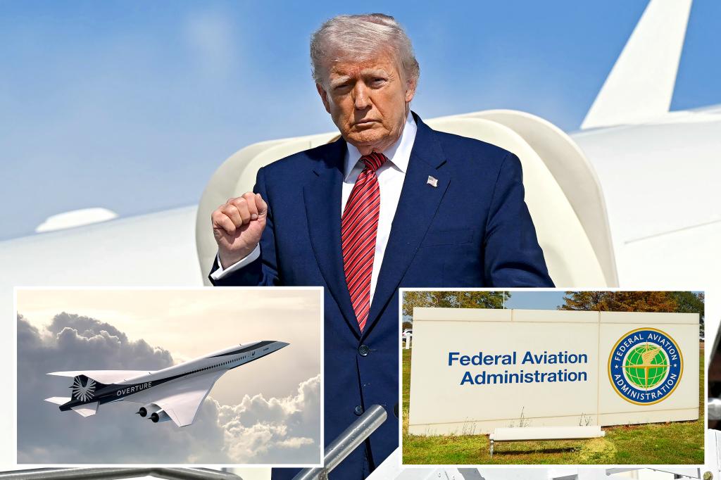 Trump directs FAA to lift limits on supersonic flights