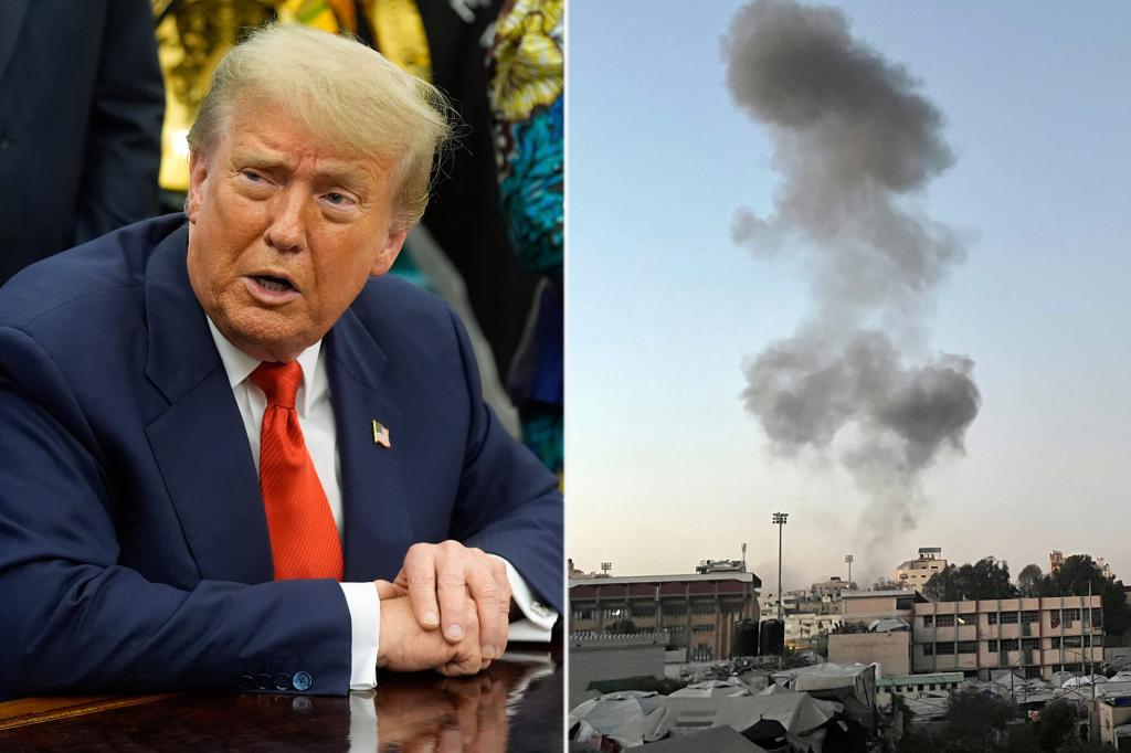 Trump forecasts a Gaza ceasefire is likely to happen ‘within the next week’