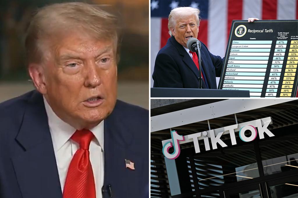 Trump indicates he may not prolong the July tariff deadline, while hinting at an unknown TikTok buyer.