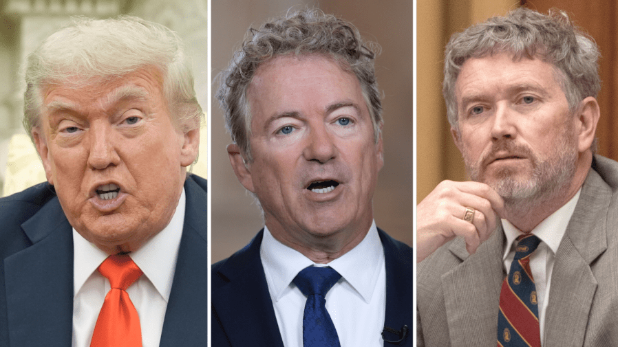 Trump mentions Rand Paul will attend picnic as Massie criticizes him for the guest list