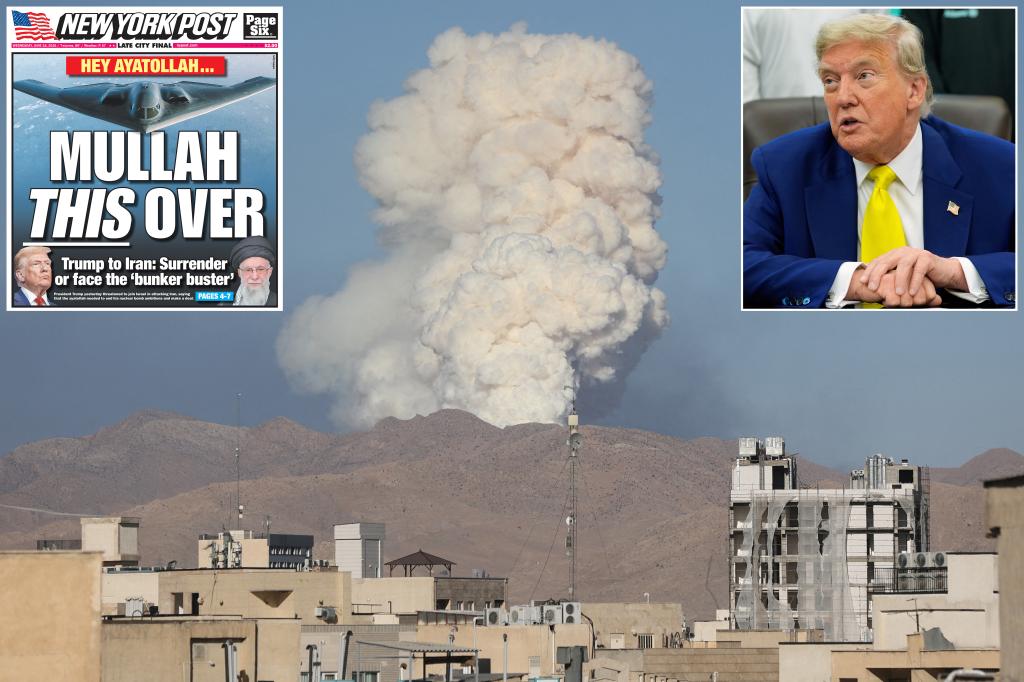 Trump states he hasn't reached a final choice on attacking Iran -- will decide 'just before'