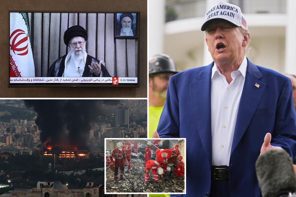 Trump states it's 'very late' for Iran to start discussions after 'being severely harmed'