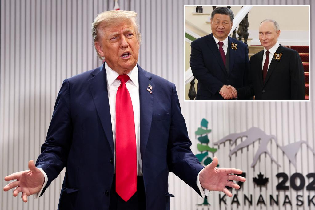 Trump suggests Russia and potentially China could join G7 at annual meeting