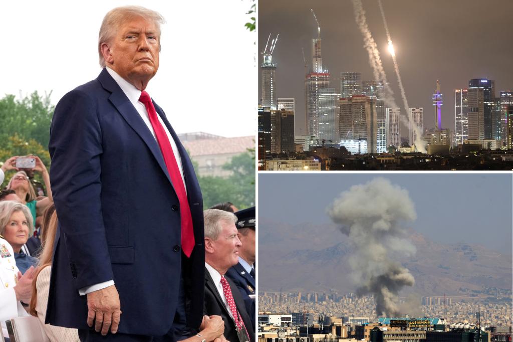 Trump suggests the U.S. might directly engage in the Israel-Iran conflict