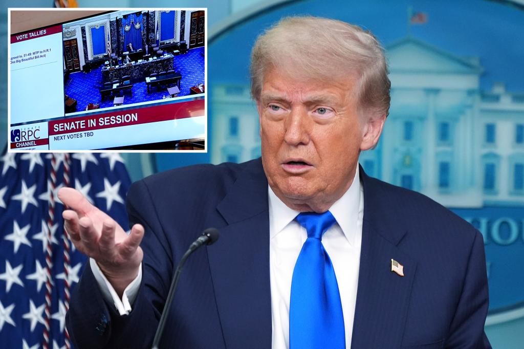 Trump warns Republicans might not meet July 4 deadline for 'big beautiful' spending bill