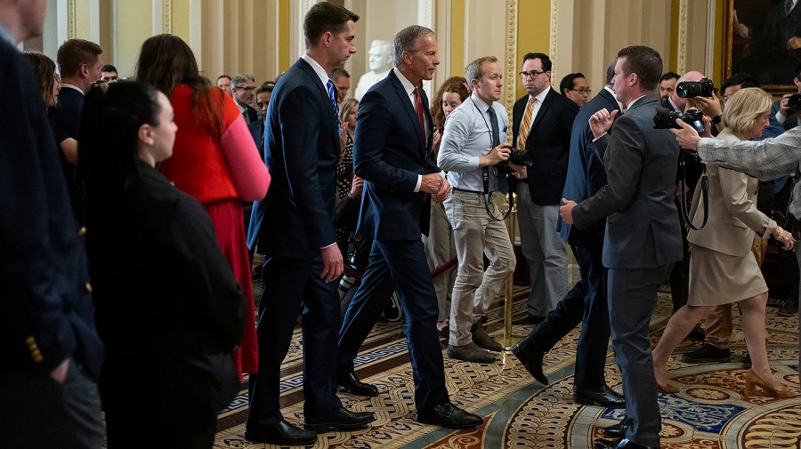 Trump's 'great, impressive proposal' slowing down in the Senate