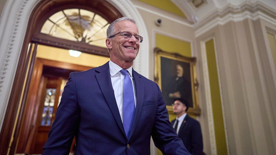 Trump's large bill barely moves forward in the Senate despite two Republican departures