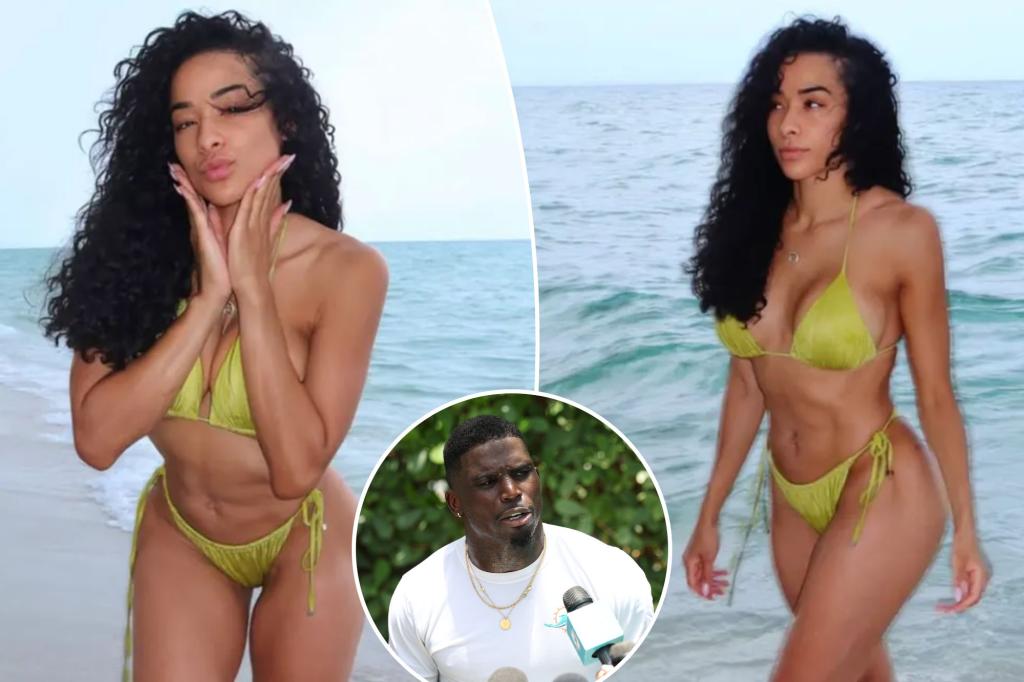 Tyreek Hill's former partner unfazed by the star's pool outings