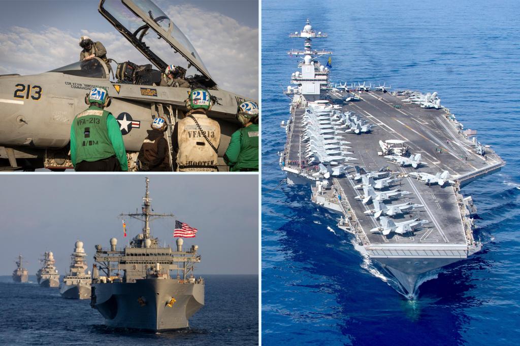 US deploys its latest super carrier — USS Gerald Ford — to the Mediterranean amid ongoing military buildup near Iran