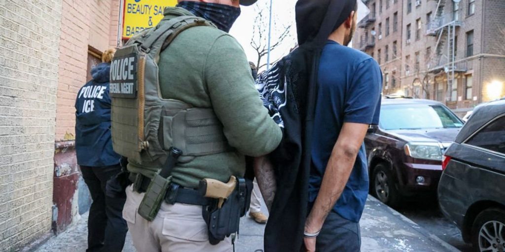 Undocumented immigrant fights back, strikes ICE officer during NYC confrontation, as reported by DHS