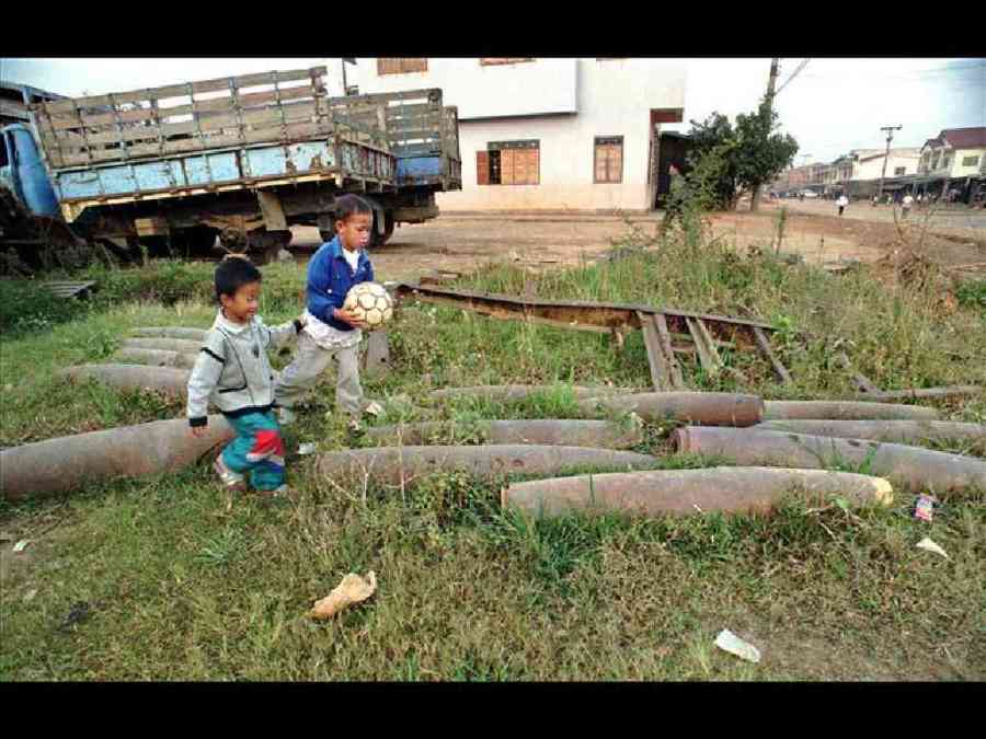 Unexploded bombs from 50 years ago in Southeast Asia continue to harm people today.