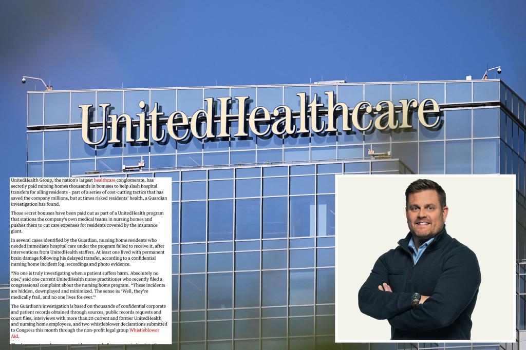 UnitedHealthcare claims the Guardian is attempting to benefit from the CEO's murder: lawsuit