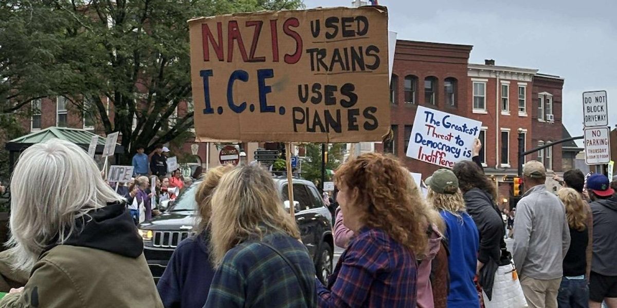 Using 'Nazi' language is dividing America.