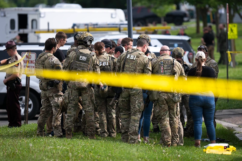 Vance Boelter taken into custody after several days of searching.
