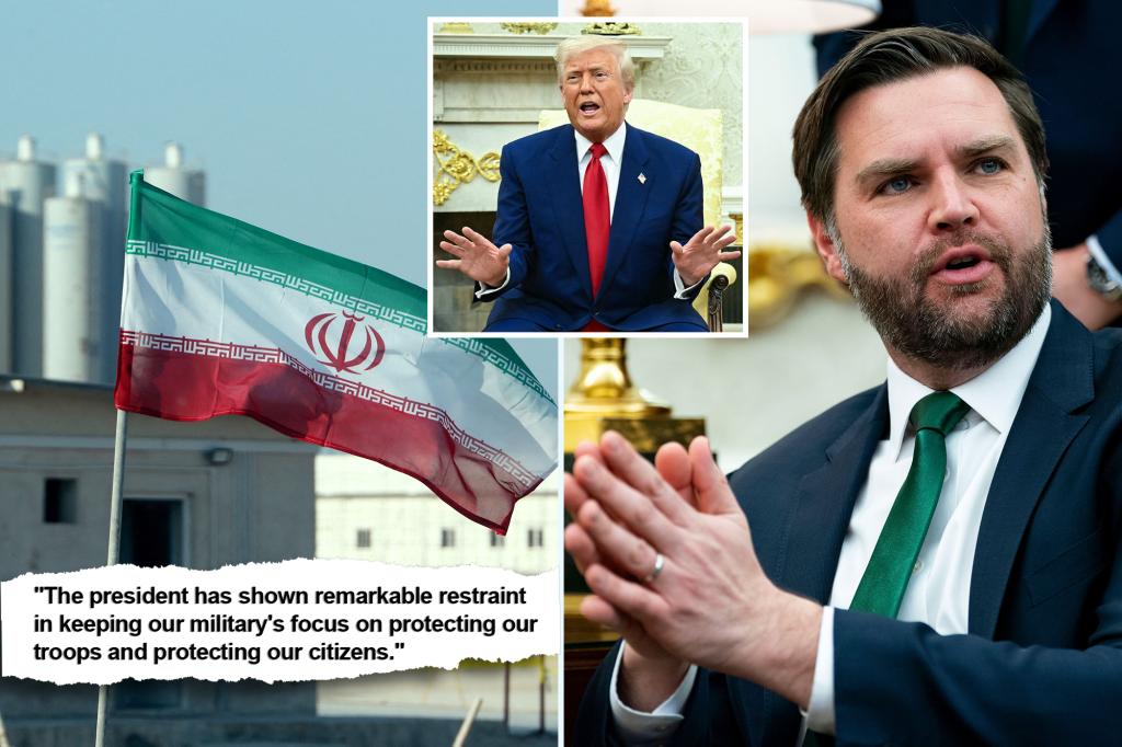 Vance mentions that Trump could consider additional steps to stop Iranian enrichment while recognizing worries about foreign involvement.