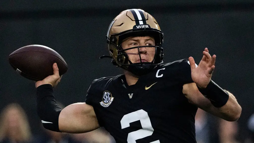 Vanderbilt quarterback Diego Pavia criticizes the Big Ten, stating the SEC offers stronger competition.