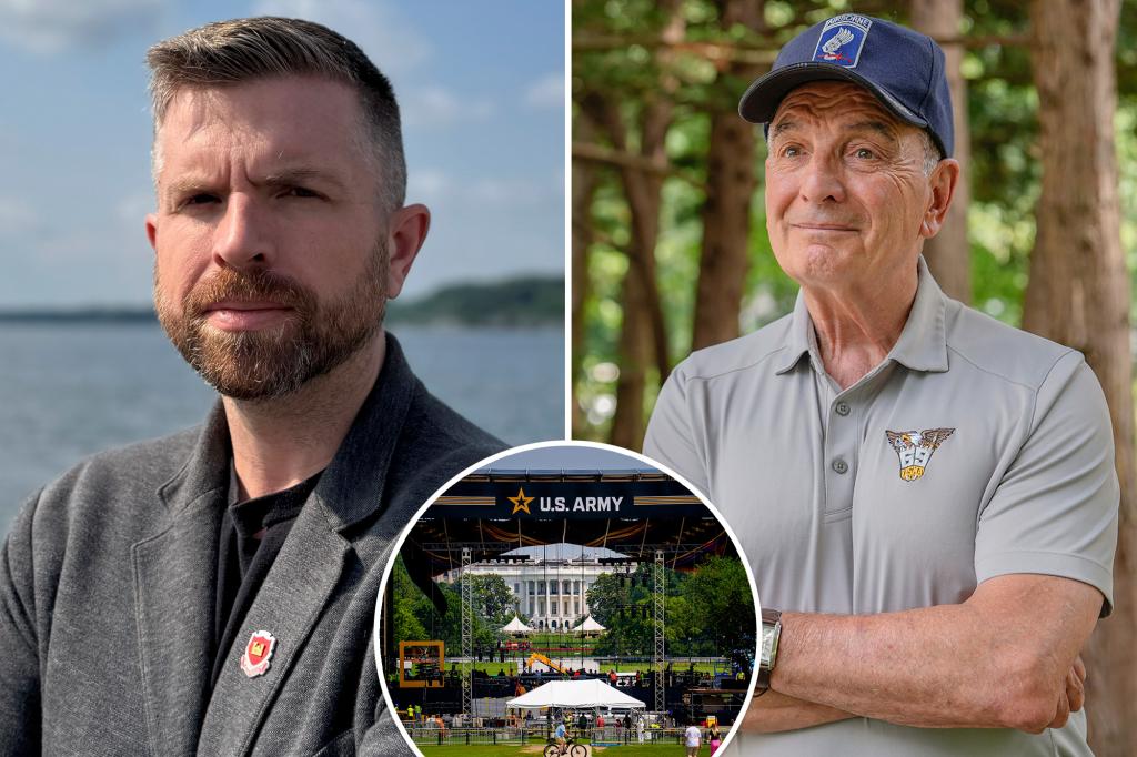 Veterans have differing opinions about the Army's major parade taking place on Trump's birthday.