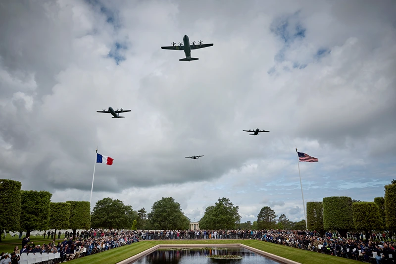 Veterans of D-Day come together in Normandy to remember the 81st anniversary