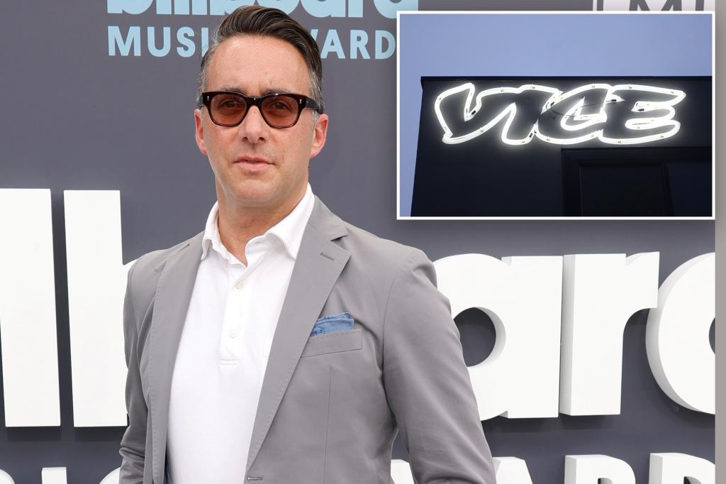 Vice Media appoints ex-NBC marketing executive as CEO while aiming for a studio-centered transformation.