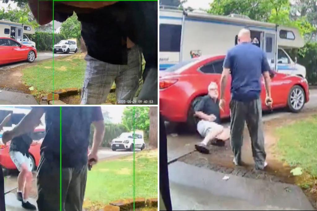 Video footage captures intoxicated, armed DoorDash driver struggling with a customer over a tip, according to police.