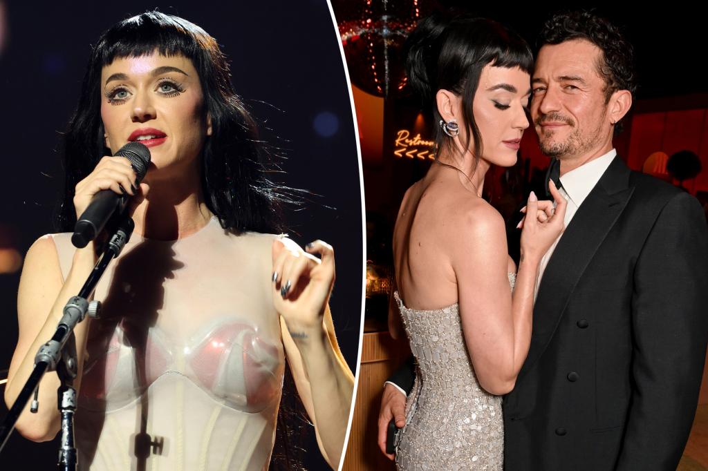 Video of Katy Perry in tears on stage reappears after her breakup with Orlando Bloom.