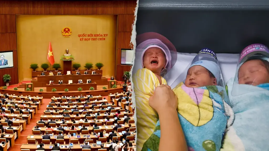 Vietnam abolishes the two-child policy due to worries about an aging population