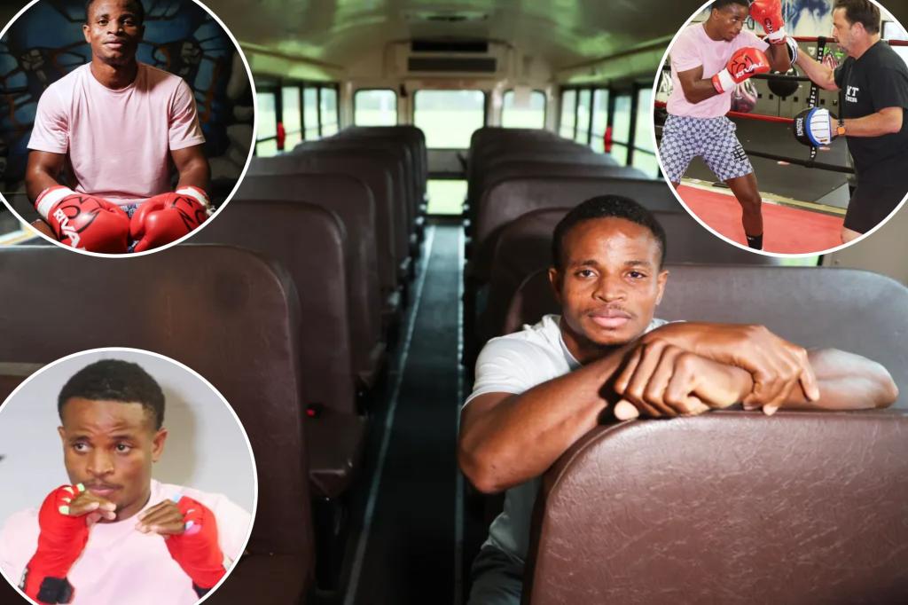 Wendy Toussaint drives a school bus in Long Island to make ends meet, but he's about to get his big chance in boxing.