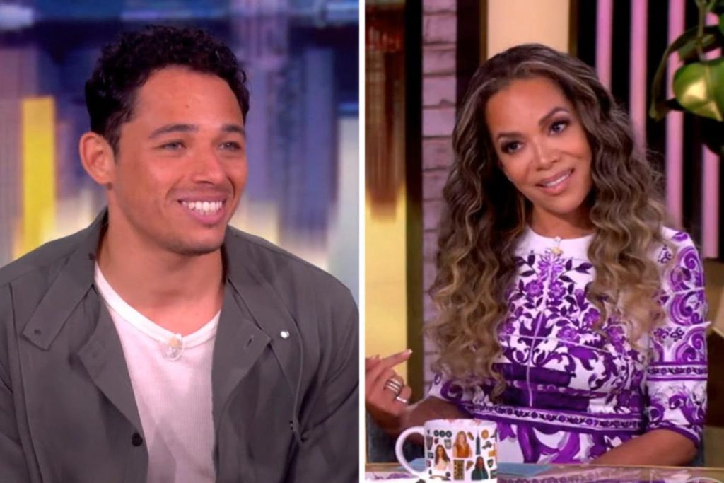 What is the connection between Sunny Hostin from 'The View' and Anthony Ramos?