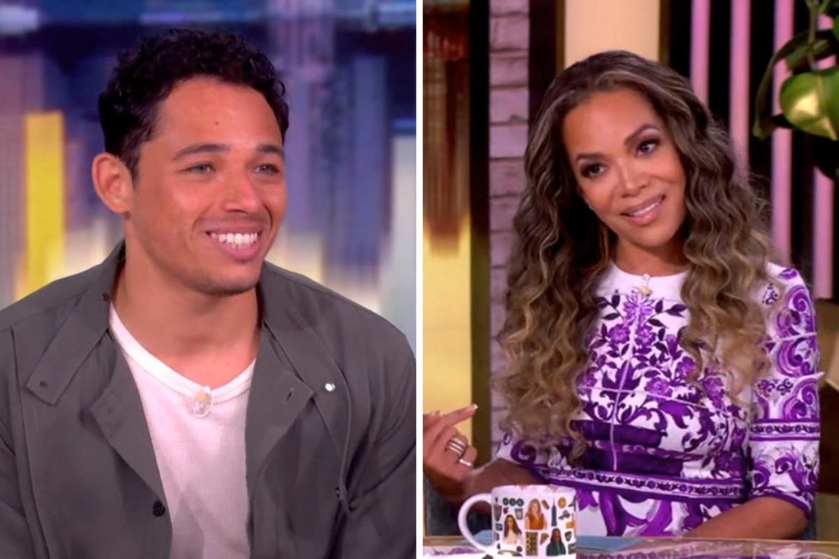 What is the connection between Sunny Hostin from 'The View' and Anthony Ramos?