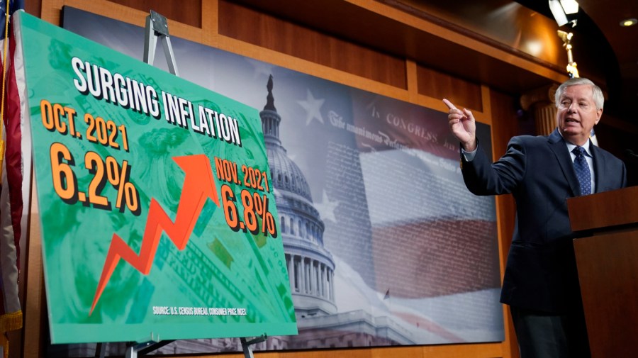 What issue do the Democrats face? It’s the spending, obviously.