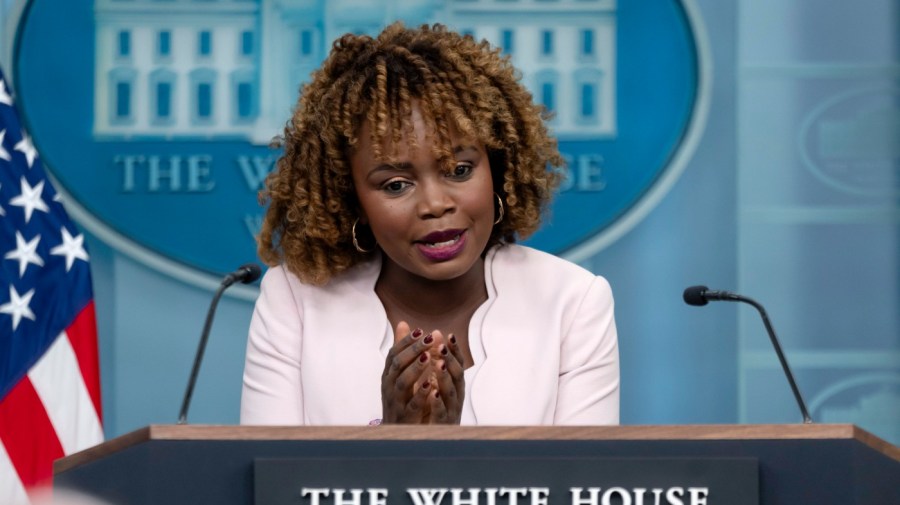 White House reporter challenges Jean-Pierre's sense of 'moral clarity'