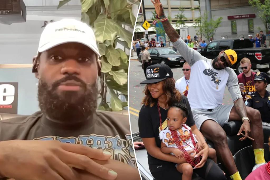 Why LeBron James kept his family from attending most NBA Finals games