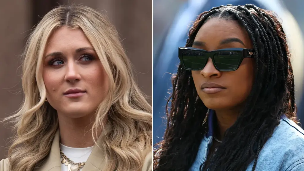 Why Riley Gaines somewhat sympathizes with Simone Biles