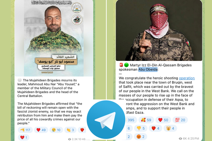 Within US Telegram group chats, Hamas is attempting to incite radicalization.