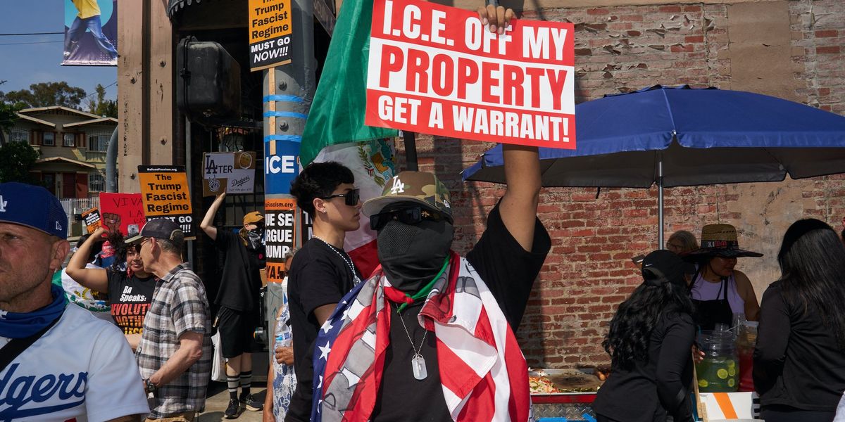 Worry about deportation is severely hurting businesses in Los Angeles, leading unions to call for a pause on rent increases.