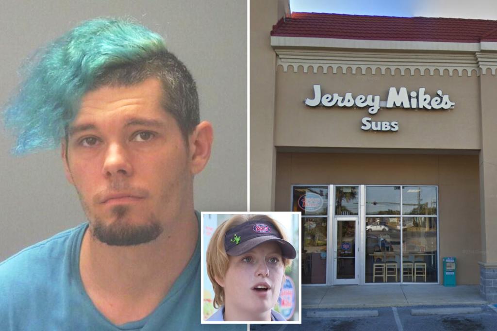 Wrestler accused of abduction after 'HELP!' message found at Jersey Mike's