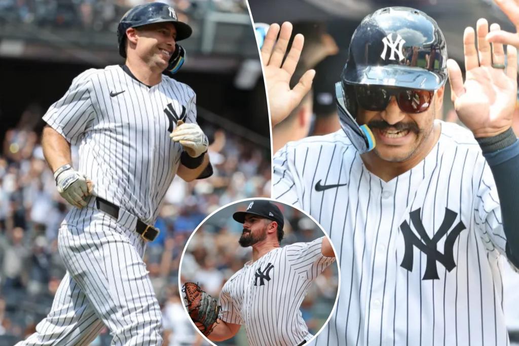 Yankees break six-game losing streak in hot, rainy Bronx