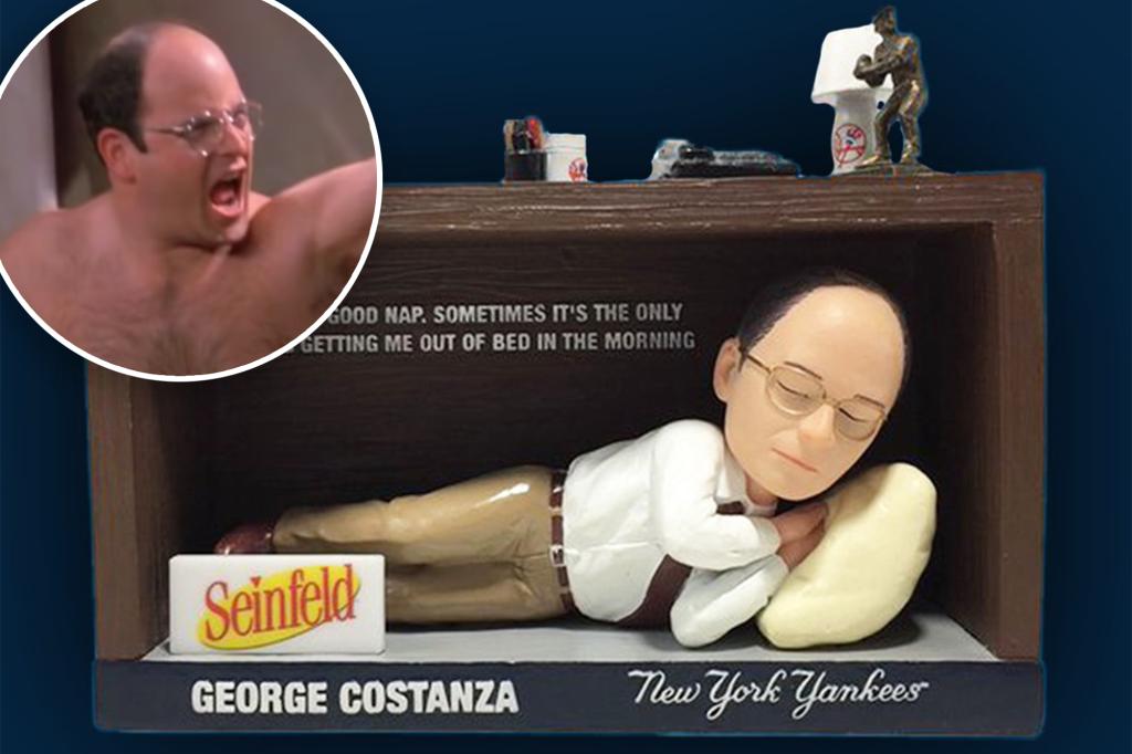 Yankees offering George Costanza nap bobbleheads on 'Seinfeld Night'