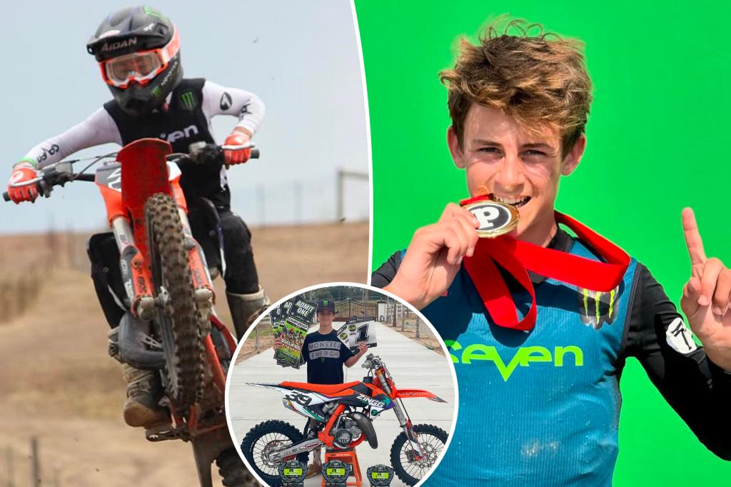 Young motocross talent Aidan Zingg dies at 16 in a heartbreaking racing accident