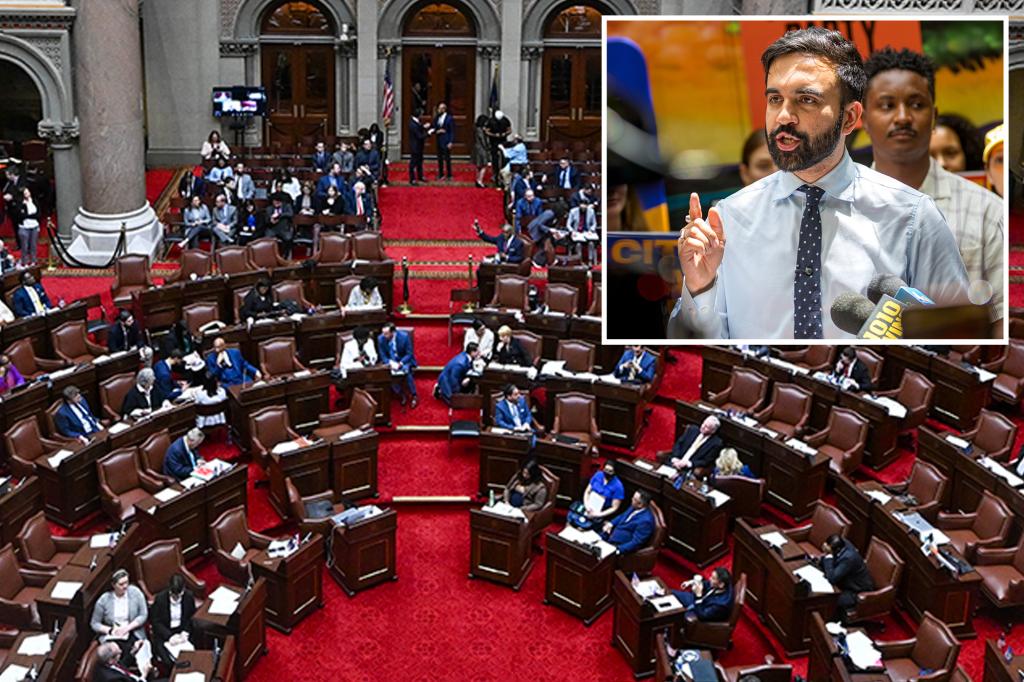Zohran Mamdani absent in Albany while campaigning for NYC mayor, missed an astonishing 50% of Assembly votes