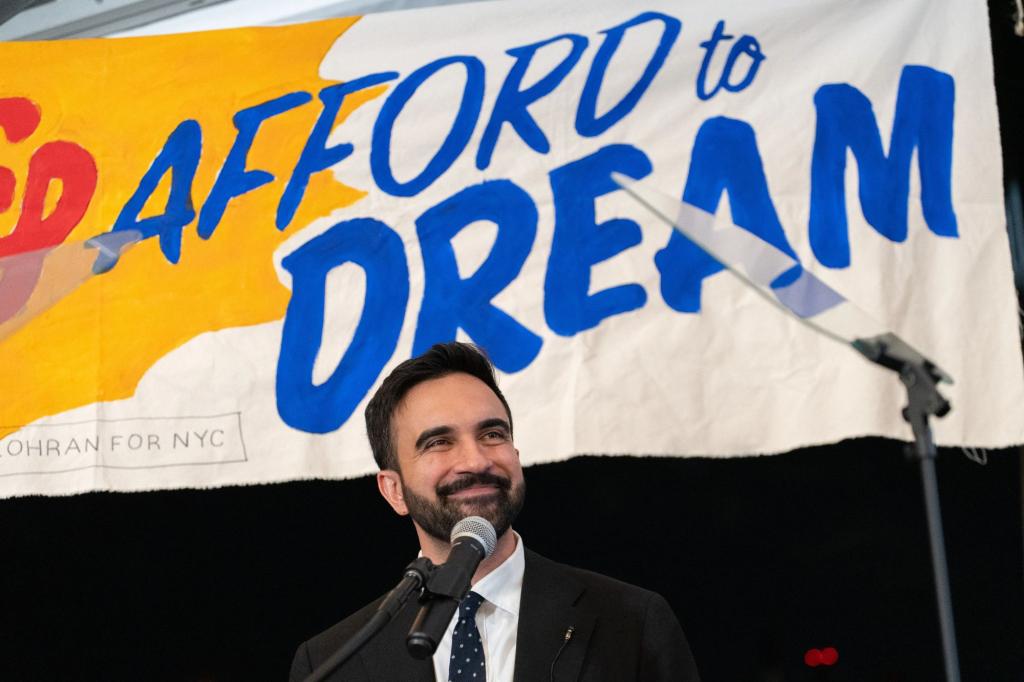 Zohran Mamdani leads a socialist studies initiative in New York City.