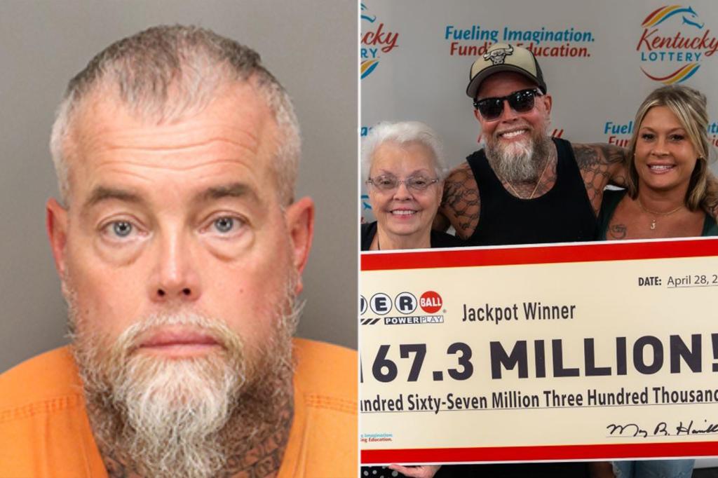 $167.3M Powerball winner, 50, revealed to be a lifelong criminal who spent 30 years in prison before hitting the jackpot: report