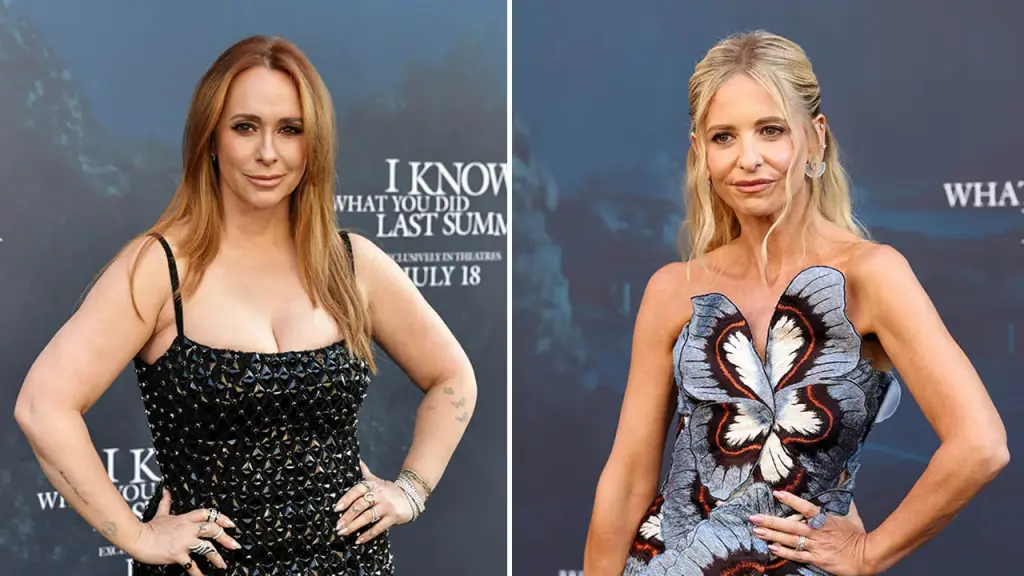 Jennifer Love Hewitt addresses rumors about a feud with Sarah Michelle Gellar